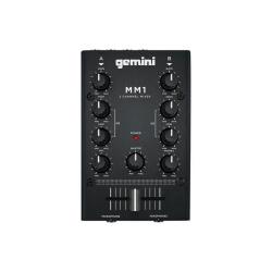 Компактный 2-х канальный DJ микшер GEMINI MM1