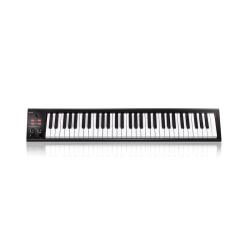 USB MIDI клавиатура, 61 полувзвешенная клавиша фортепианного типа чувствительная к скорости нажатия,... ICON iKeyboard 6 Nano