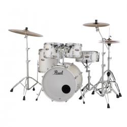 Ударная установка из 5-ти барабанов, цвет White Satin Pearl, стойки в комплекте PEARL DMP925S C229