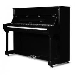 Пианино черное полированное, банкетка в комплекте 112 см. пр-во Китай BECKER CBUP-112PB