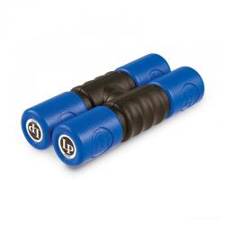 Комплект шейкеров, средний звук, можно соединять LATIN PERCUSSION LP441T-M Twist Shaker Medium Blue