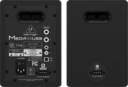 2-полосная мониторная система (пара мониторов), 40 Вт, USB вход BEHRINGER MEDIA 40USB