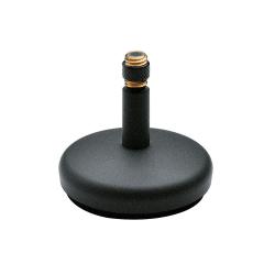 Настольная микрофонная стойка с круглым основанием, серая K&M 23266-300-74
