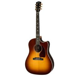 Гитара электроакустическая, цвет санберст в комплекте кейс GIBSON 2019 J-45 AG Rosewood Burst Rosewood Burst