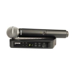 662-686 MHz радиосистема вокальная с капсюлем динамического микрофона SM58 SHURE BLX24E/SM58 M17