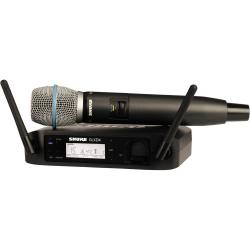 Цифровая вокальная радиосистема с капсюлем микрофона BETA 87 SHURE GLXD24E/B87A Z2 2.4 GHz