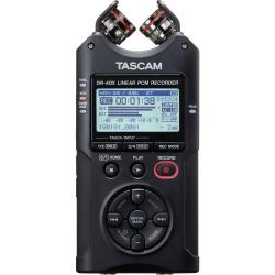 Портативный цифровой аудиорекордер wav/mp3, встроенный аудиоинтерфейс TASCAM DR-40X