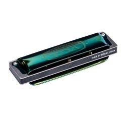 Губная гармоника, тональность До мажор, цвет зеленый VOX Continental Harmonica Type-1-C