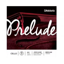 Одиночная струна для виолончели, серия PRELUDE, G 4/4 Medium D'ADDARIO J1013 4/4M