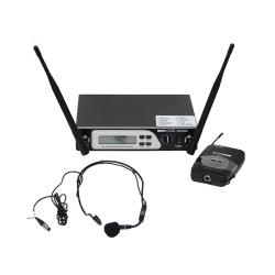 Двухантенная головная радиосистема с DSP, UHF 710-726 МГц, с/ш >90дБ INVOTONE MOD-2800HS